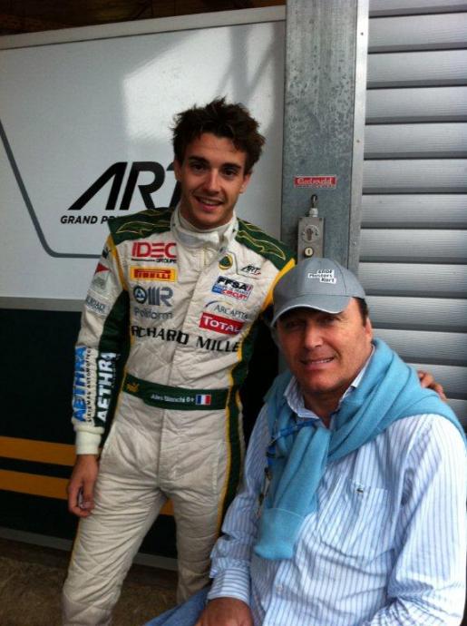Jules Bianchi et Philippe Streiff